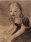 Karl Friedrich Schinkel Portrait of the Artist's Daughter, Marie painting